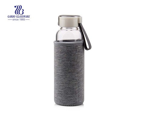 360ml Insulated Glass Water Bottle For Sports And Travel