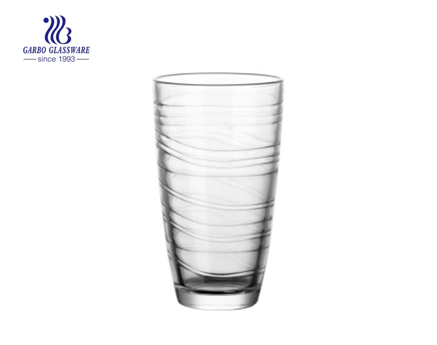 8oz hot sale water and juice drinking glass cup 