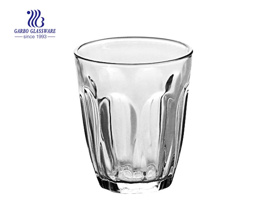 300ml gift water and coffee drinking glass tumbler 