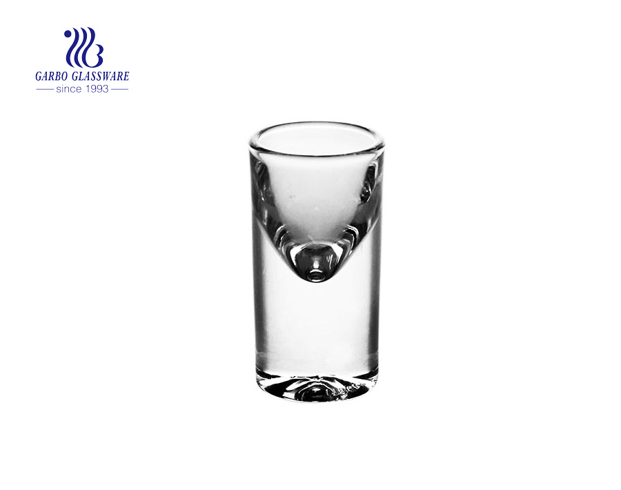 17ml high white quality cheap shot glass popular transparent spirit glass cup