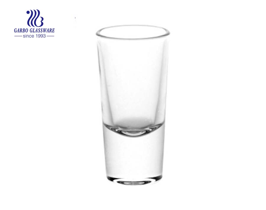 Ancla de barra urbana corrugado vaso de chupito 50 ml transparente personalizar vidrio de espíritu