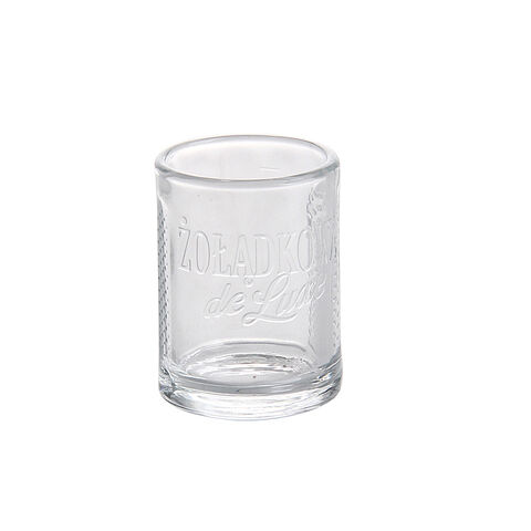 Ancla de barra urbana corrugado vaso de chupito 50 ml transparente personalizar vidrio de espíritu