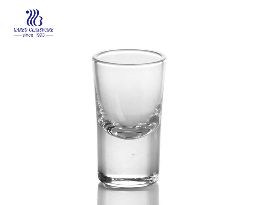 17ml high white quality cheap shot glass popular transparent spirit glass cup