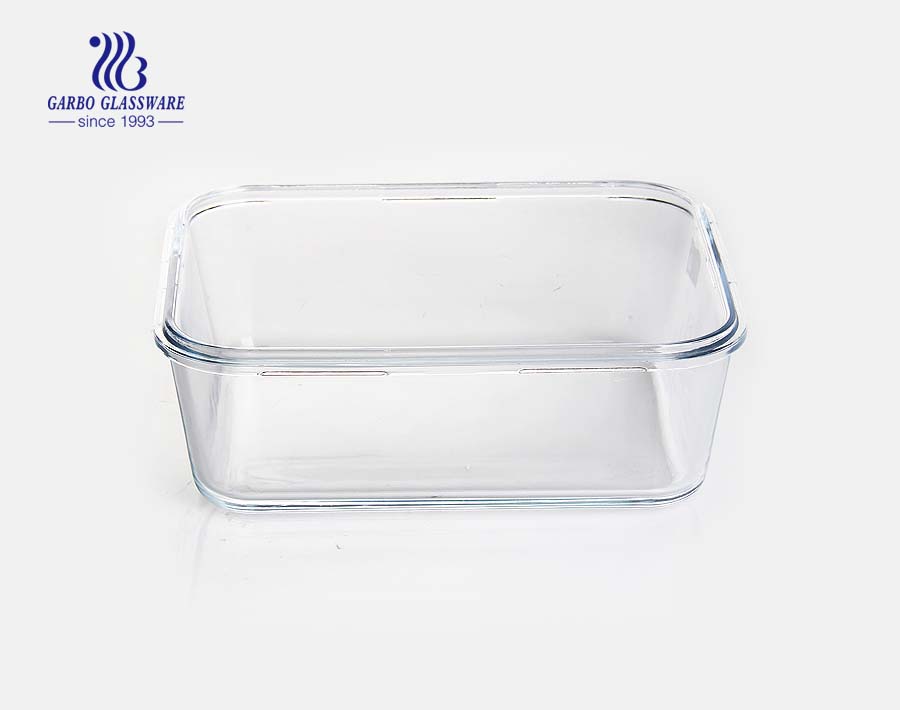 500ml heat resistant glass food storage container freeze safe