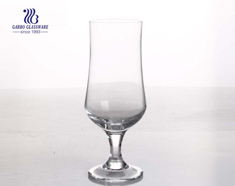  13oz facotry Wine Goblet Stemed crystal hurricane glass for juice and wine