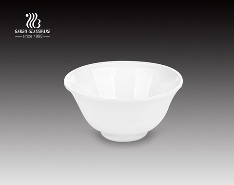 4.5 inch dinnerware soup opal glass bowl 