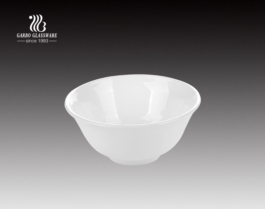 4.5 inch dinnerware soup opal glass bowl 