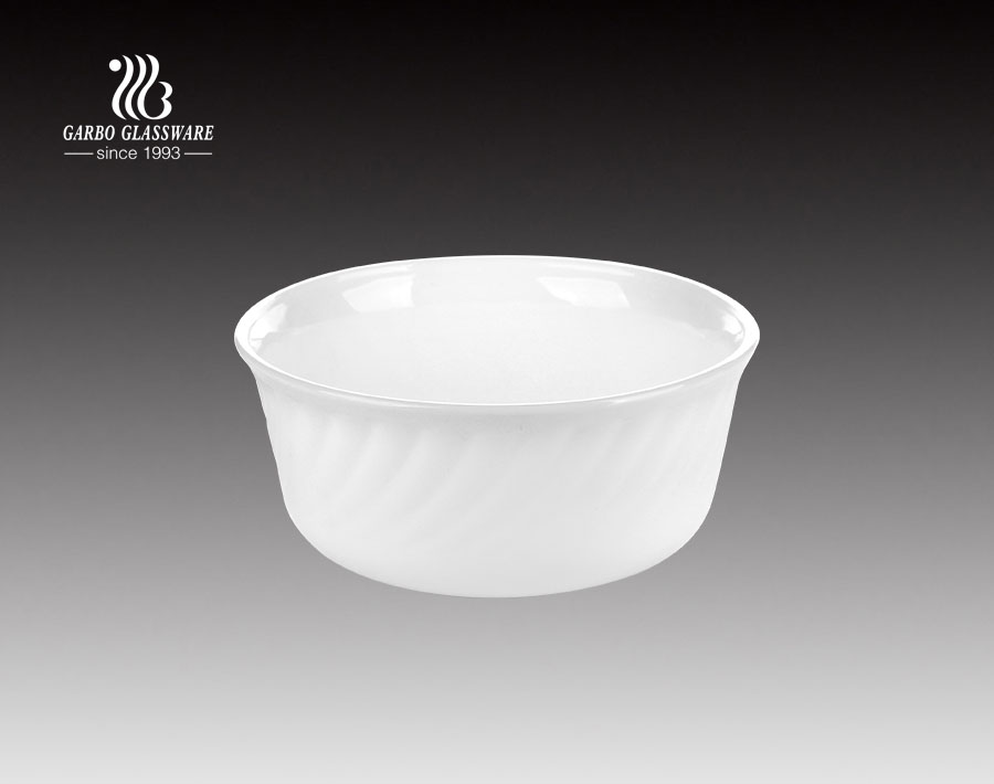 4.5 inch dinnerware soup opal glass bowl 