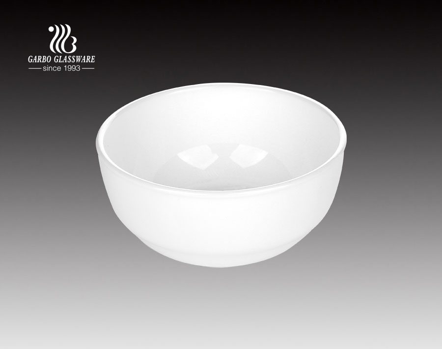 4.5 inch dinnerware soup opal glass bowl 