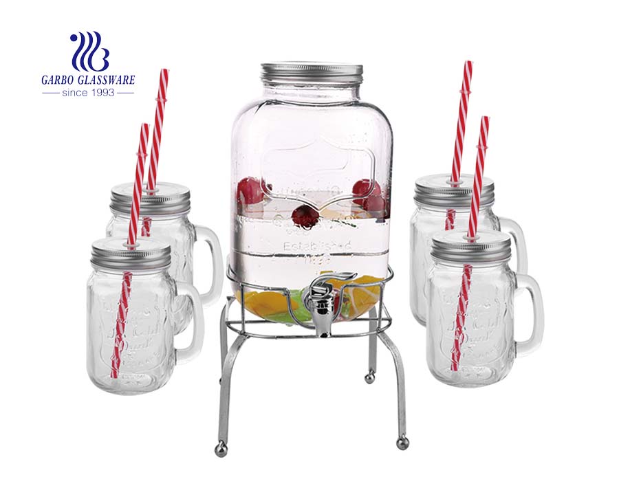 Dispensador de bebidas Setter estilo 2.1L Dispensador de bebidas frías para fiestas, bodas y más