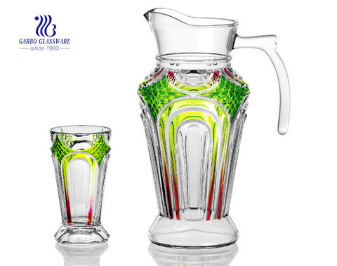 Glass Water Pitcher Glass Water Jug Glass Juice Jug Coffee Jug Glassware  Glass Pitcher - China Glassware Glass Pitcher and Glass Water Pitcher price