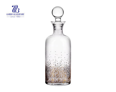 Decanter per vino in vetro meraviglioso da 1300 ml a forma di bottiglia