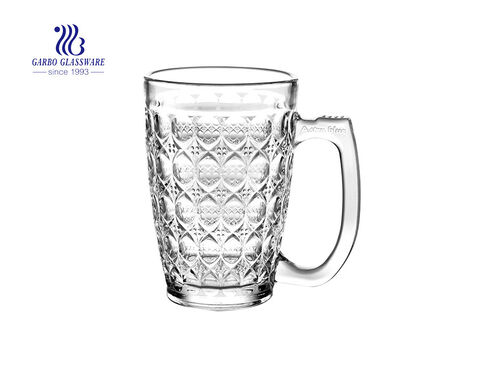 Classic design 9oz pineapple beer glass mugs for restaurant