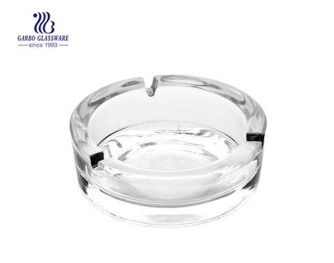 Regular round shape smoking glass ashtray with cheap price