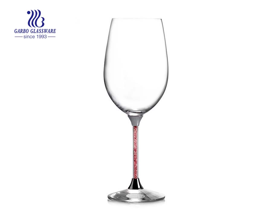 25ml new design stainless steel standing wine glass for champagne
