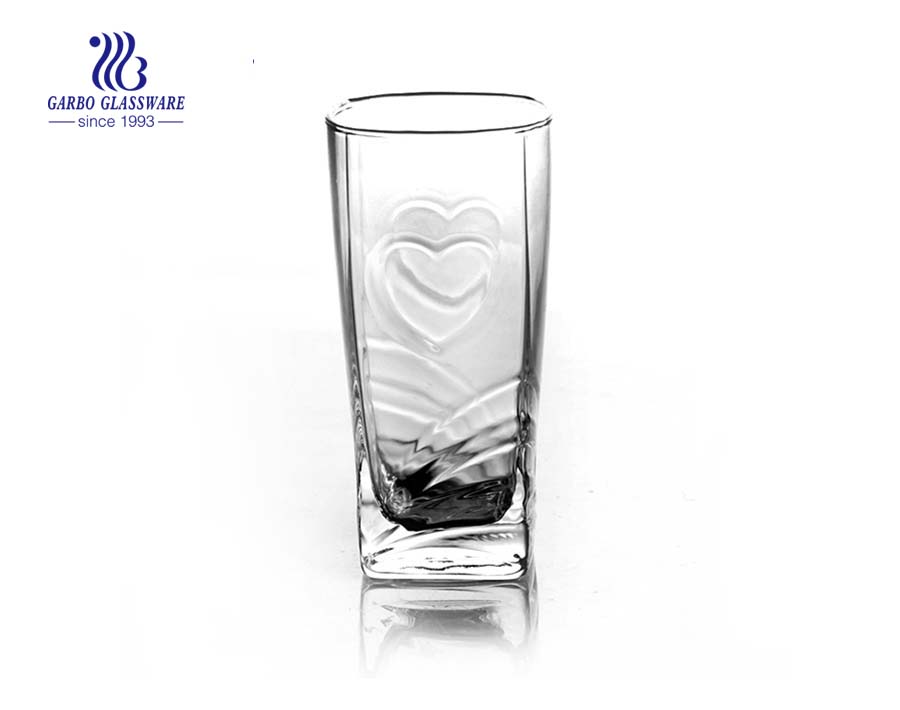 8oz high quality water drinking glass cup 