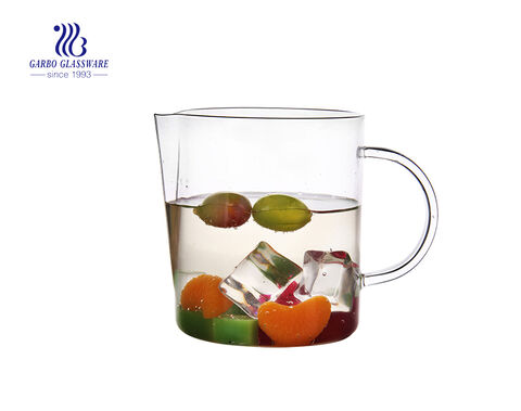 Nhà máy thủy tinh Hà Bắc pyrex Trung Quốc thủy tinh borosilicat bình thủy tinh glas bình thủy tinh carafe với decal tùy chỉnh