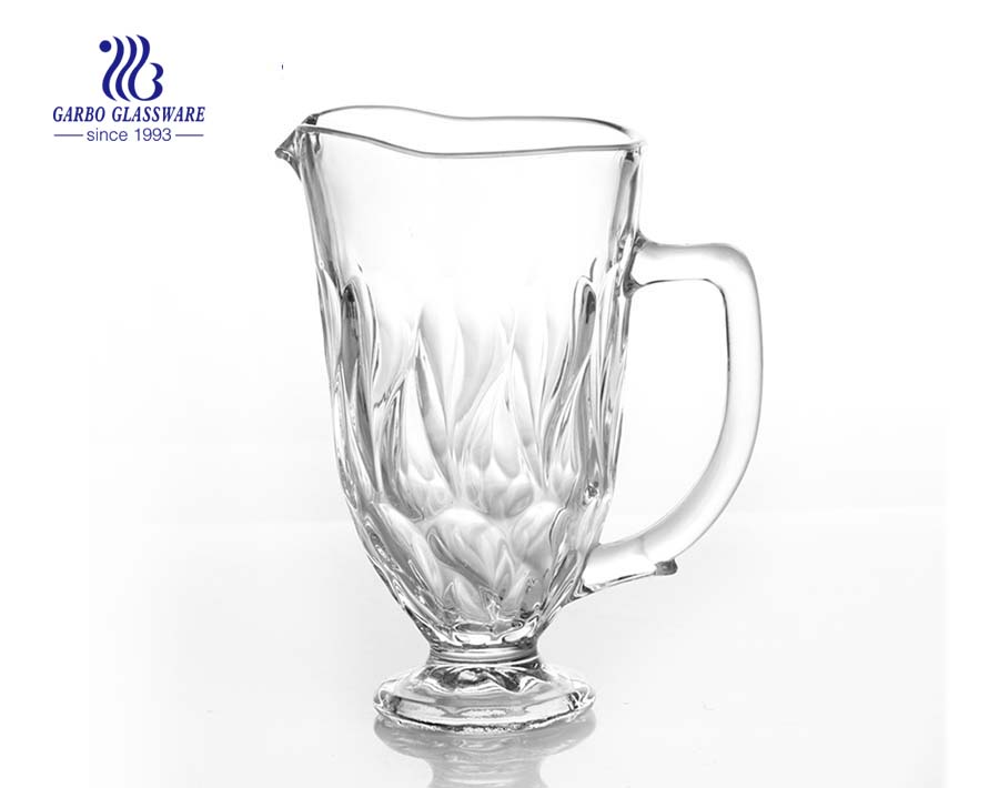 China FOB Guangzhou glassware glass pitcher glass jug factory supplier