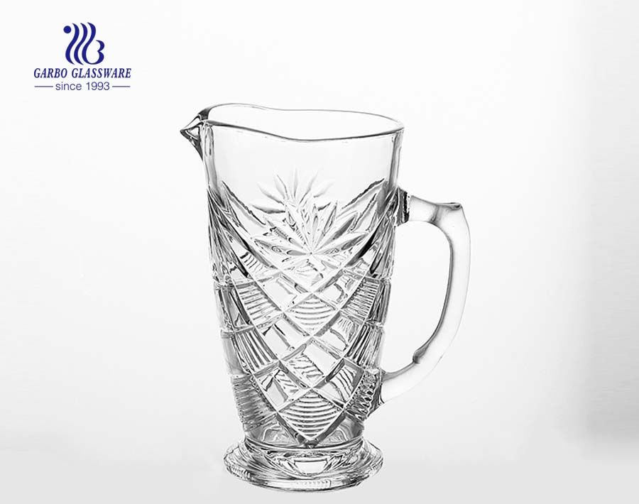 China FOB Guangzhou glassware glass pitcher glass jug factory supplier