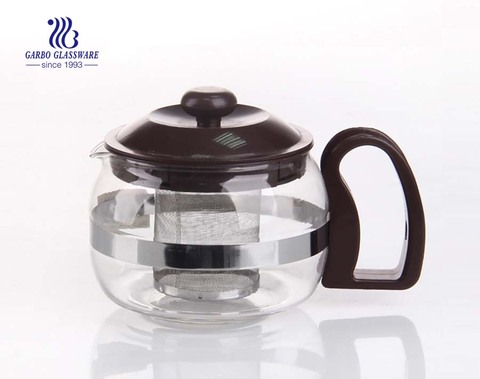 China Chongqing günstigen Preis Glas Teekanne Glas Tee Krug Export