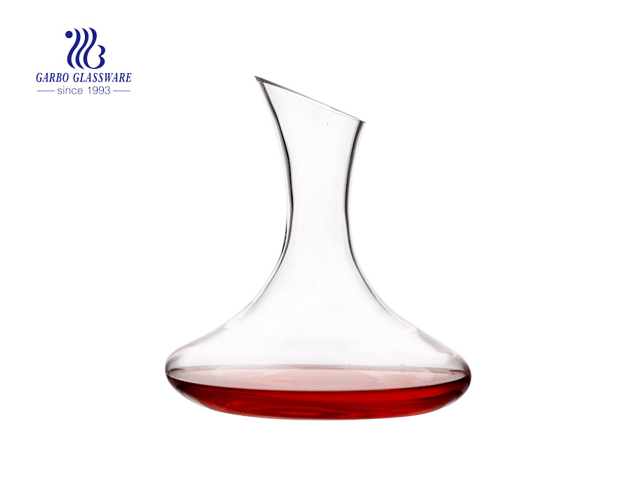Luxury glass wine decanter with gift box in stock for exporting