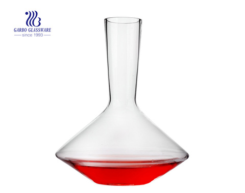 Стеклянный графин красного вина 2л с индивидуальным подарочным набором