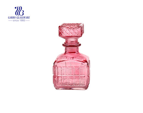 Decanter in vetro rosa per donna cool