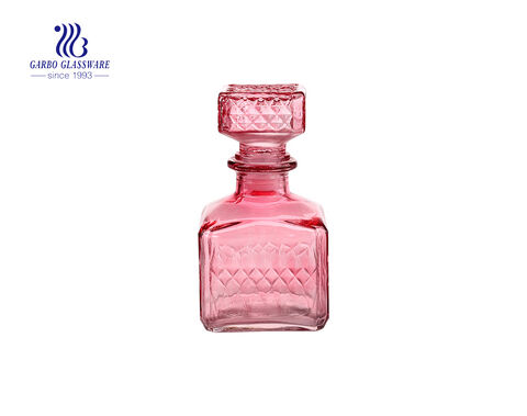 Pink Glass Decanter For Cool  Woman