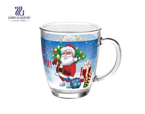 13.7oz Classic Glass Tea Mug für Festival Design