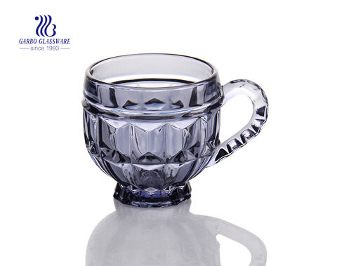 6.8oz Fancy Shape Glass Espresso Coffe Mug