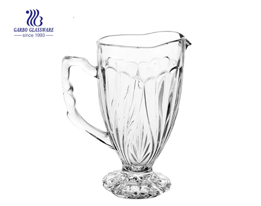 FOB Nanjing China in stock glass pitcher glass jug glass carafe