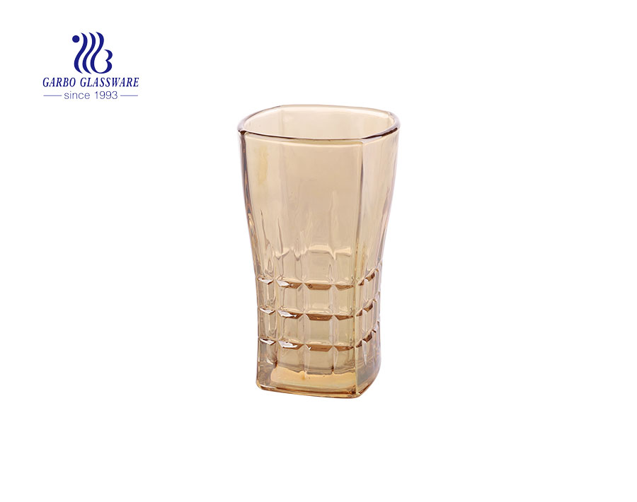 iron-plating new designs glass jucie tumblers