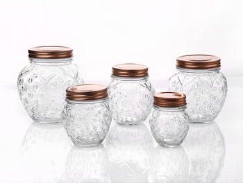 Take a look of the very useful glass storage jar