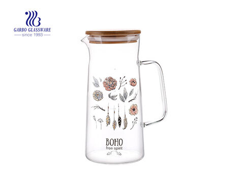 New design heat resistant 5 pcs pitcher and glass set