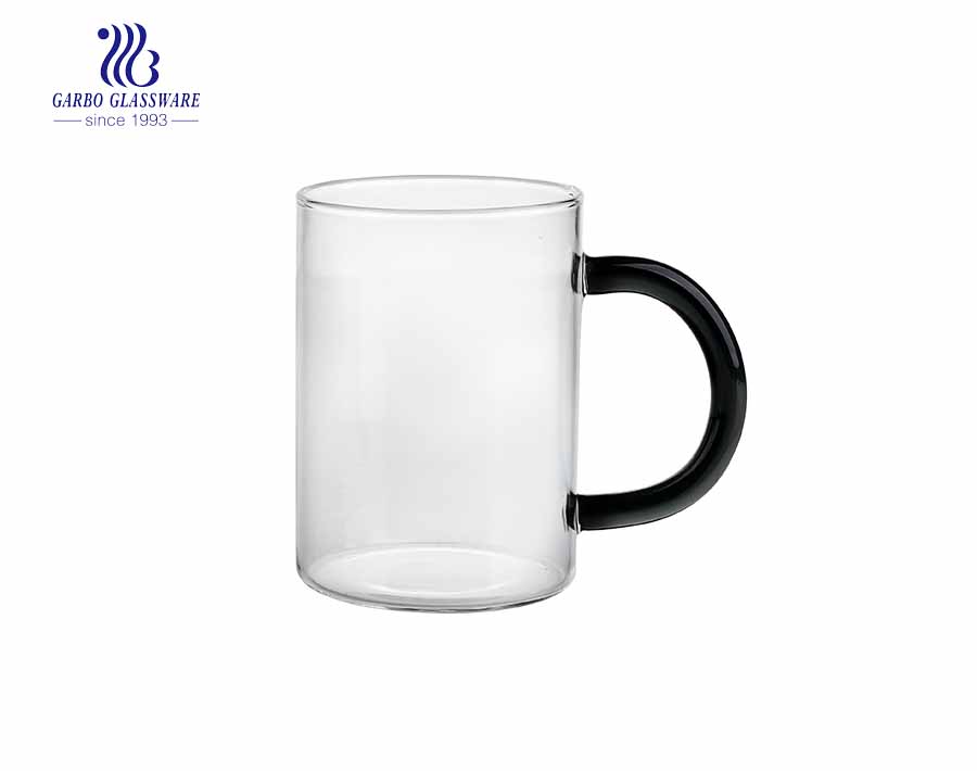 big capacity glass mug with handle glass for beer drinking 