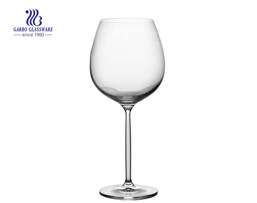 Vaso de cristal con globo de vino 800ml / 28.17oz Vaso de vino blanco rojo grande