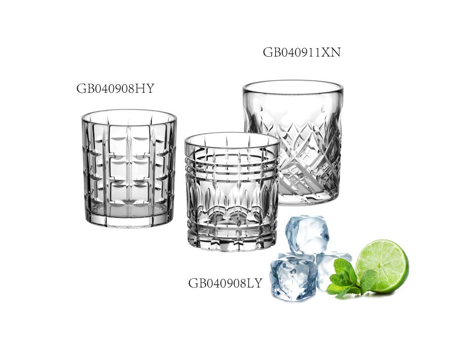 310ml vintage drinking glasses high quality engraved whisky glass