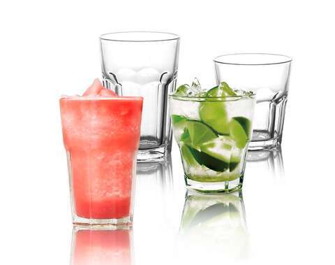 Old fashioned glass cup water juice rocks glass tumblers set