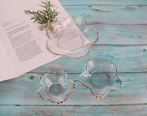 Einzigartiges Design Geschenk bestellen Glas Salatschüssel für den Heimgebrauch