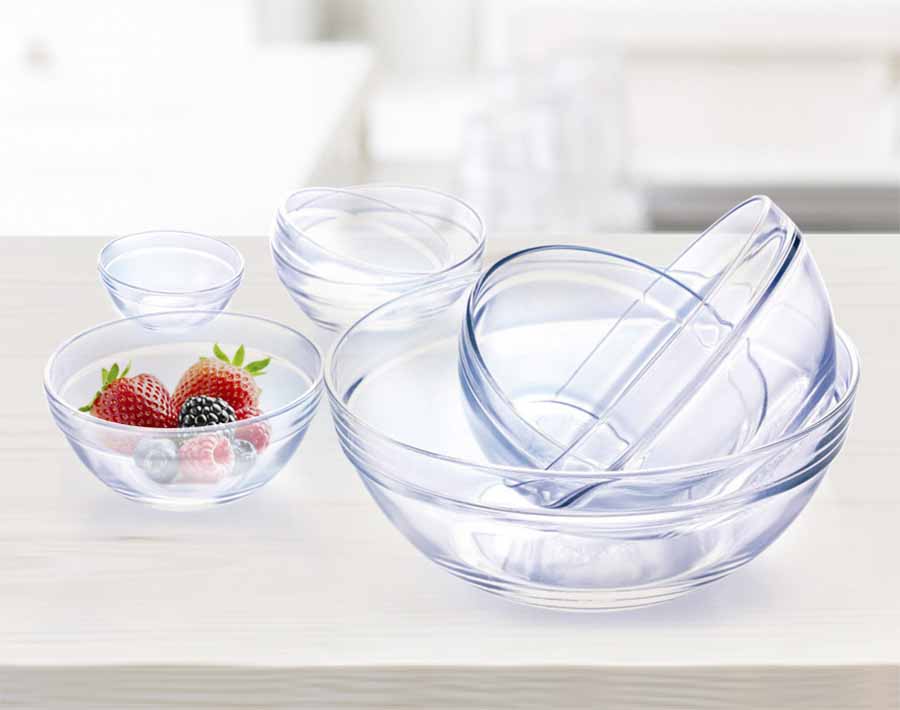 Boat Shaped Tableware  Dining  Glass Plate Glass Dish For Kitchen 