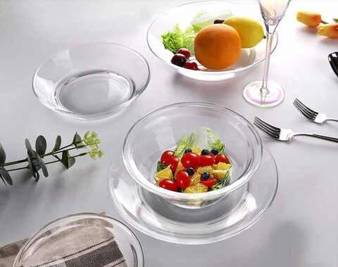 5.5 inch Bát salad trong suốt Bát thủy tinh Pyrex