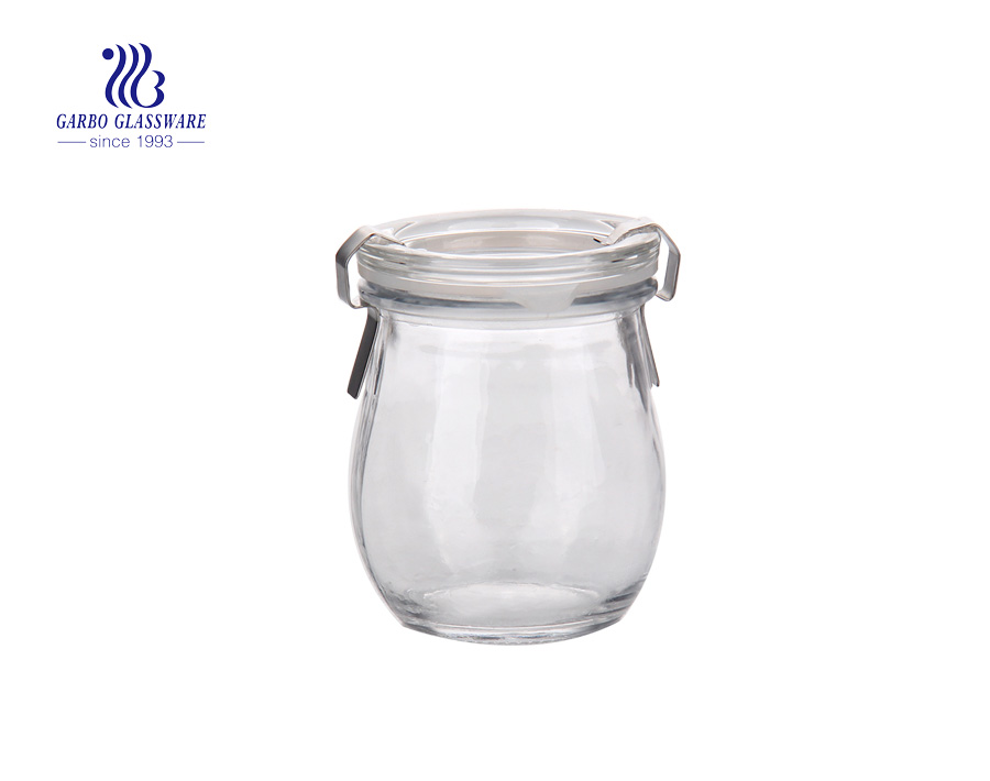 700ml plating glass storage jars cheap glass storage jars