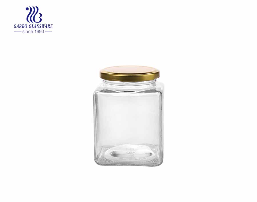 500ml Clear Glass Storage Jars Hot Sale Storage Jars	