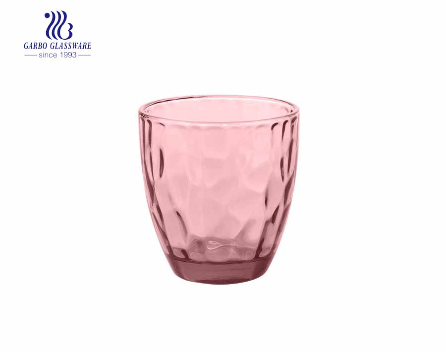 200ml blue color whisky rock glass cups for bar