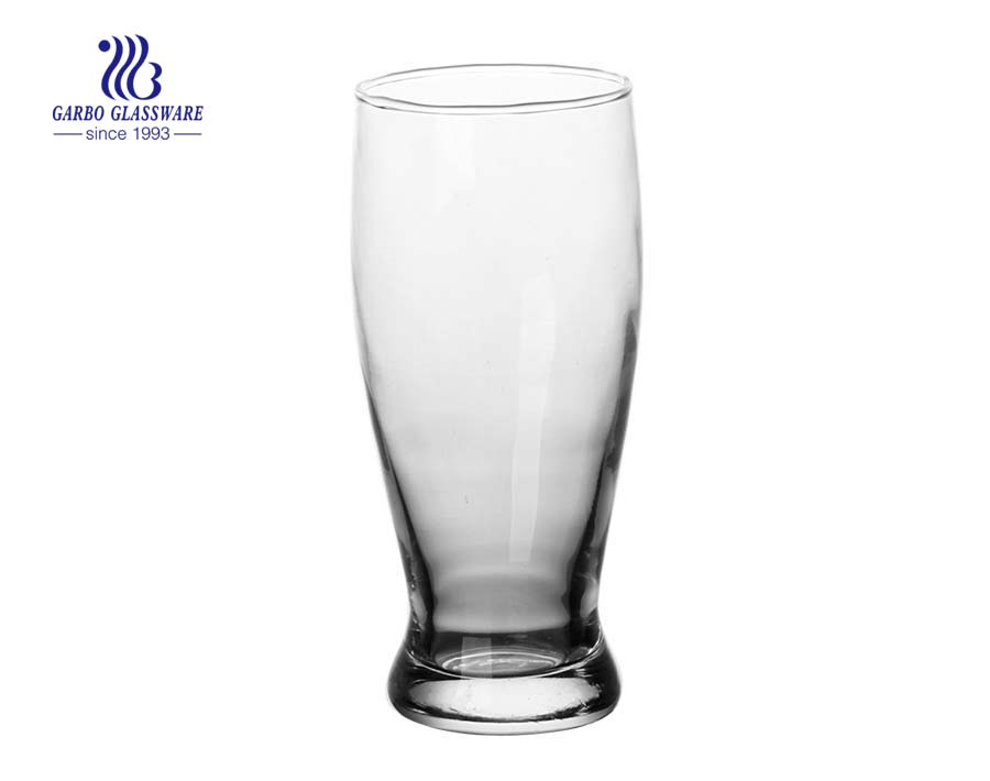 Clear crystal lead free Pilsner beer glass cup