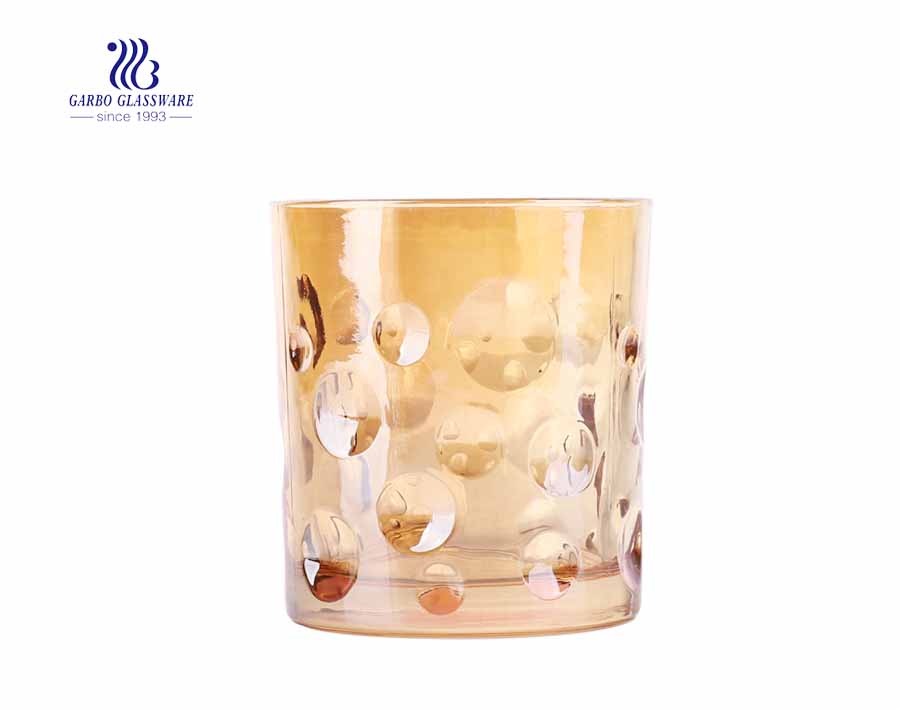 iron-plating golden drinking 330 ml  whisky glass juice tumblers