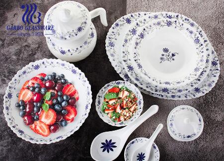 what are the material and advantages of opal glass tableware