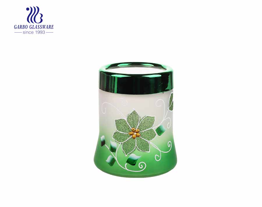 450ml Wholesale Glass Candy Jar with Best Price OEM ODM Available  Glass Storage jar