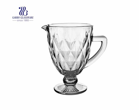 Glas Getränkekrug Clarity Design Tee Heiß- oder Kaltwasserkrug mit OEM-Design