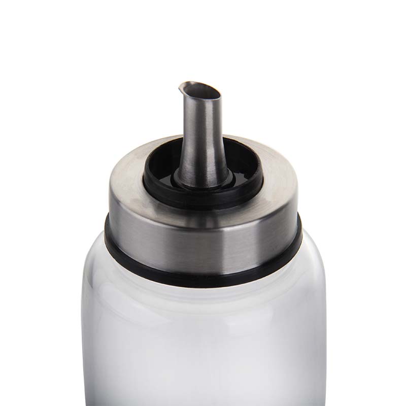 Garbo Pyrex 500ml漏れ防止オイルボトル高ホウケイ酸オイルビネガーガラスボトル